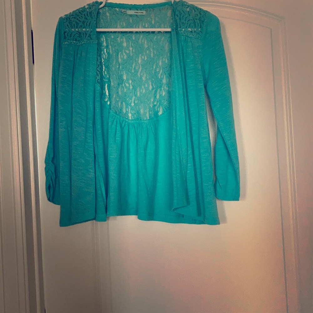 Aqua Blue top